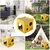 Pawzy Grattoir chat pliable - 2 niveaux carton (35*35*35cm) Pawzy Grattoir chat pliable - 2 niveaux carton (35*35*35cm)