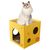 Pawzy Grattoir chat pliable - 2 niveaux carton (35*35*35cm)