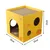 Pawzy Grattoir chat pliable - 2 niveaux carton (35*35*35cm) Pawzy Grattoir chat pliable - 2 niveaux carton (35*35*35cm)