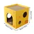 Pawzy Grattoir chat pliable - 2 niveaux carton (30*30*30cm)
