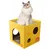 Pawzy Grattoir chat pliable - 2 niveaux carton (30*30*30cm)