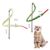 Pawzy Baton de distraction en forme de serpent aux gros yeux
