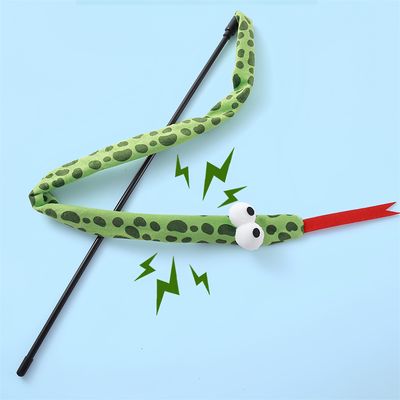 Pawzy Baton de distraction en forme de serpent aux gros yeux