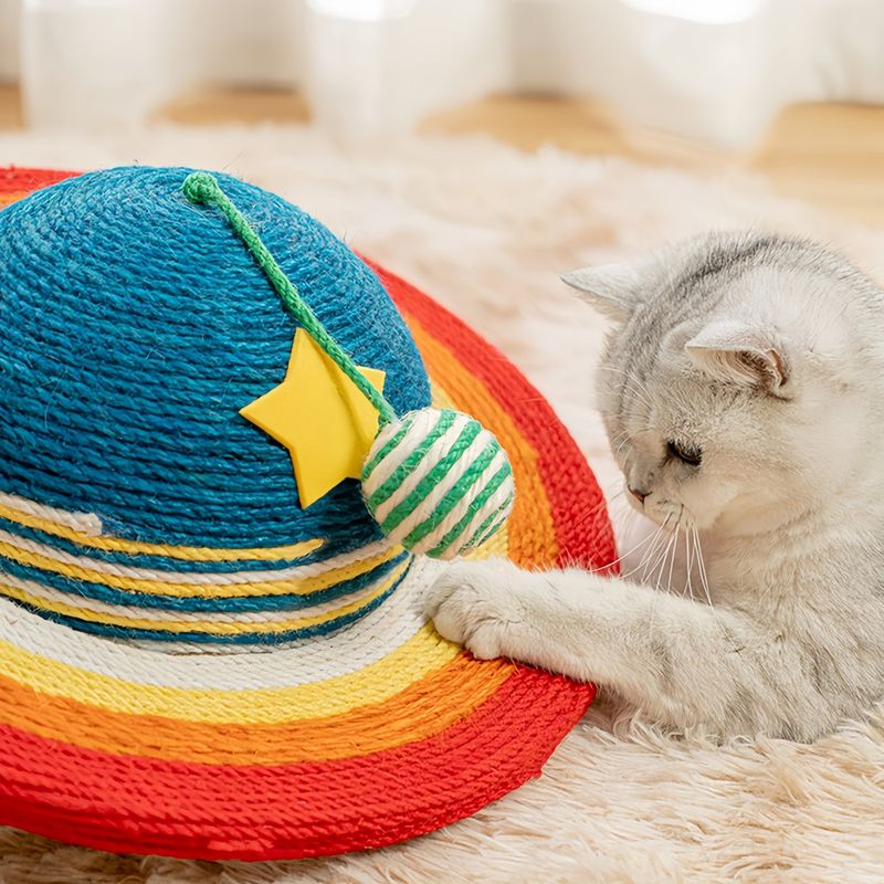 FurryFusion Boule à griffer pour chat planétaire