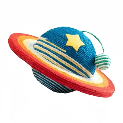 FurryFusion Boule à griffer pour chat planétaire