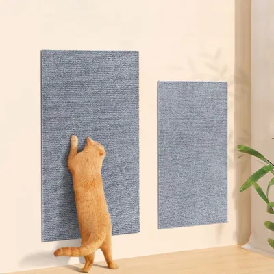 Zoomtopia Alfombrilla rascadora adhesiva para gatos