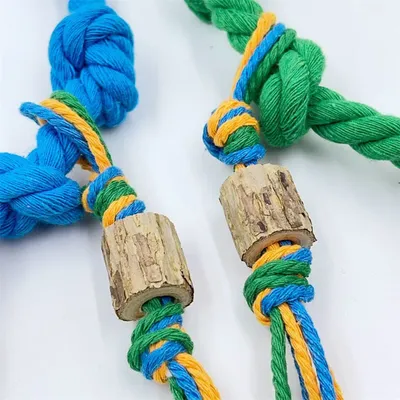 Pawzy Jouet en cordon de cattaignes et de menthe pour chat