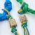 Pawzy Jouet en cordon de cattaignes et de menthe pour chat