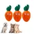 Pawzy Jouets carottes, adaptés aux chats et aux chiens, 3 pièces Pawzy Jouets carottes, adaptés aux chats et aux chiens, 3 pièces