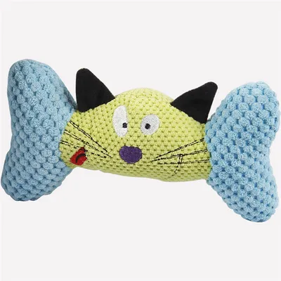 Pawzy Jouet de mâchouillage en peluche pour chats