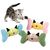Pawzy Jouet de mâchouillage en peluche pour chats