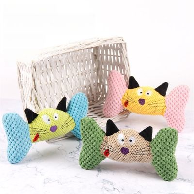 Pawzy Jouet de mâchouillage en peluche pour chats