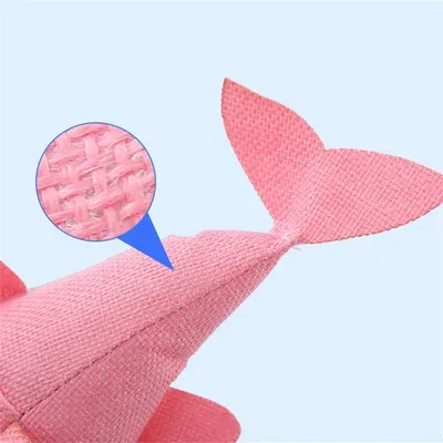 Pawzy Jouet pour chats - Famille de requins en peluche