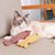 Pawzy Jouet poisson en toile de lin pour chat