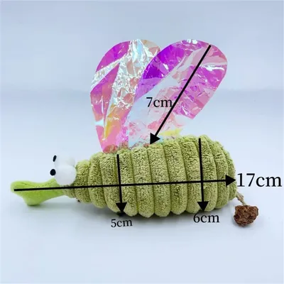 Pawzy  Jouet en peluche pour chat Mosquito