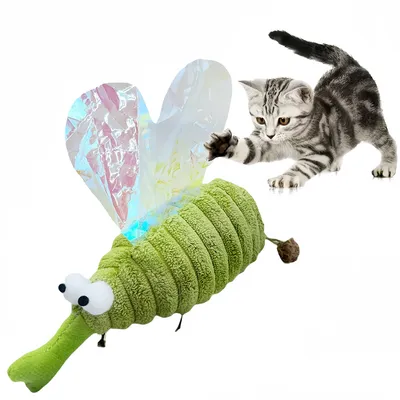 Pawzy  Jouet en peluche pour chat Mosquito