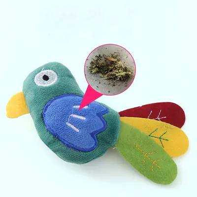 Pawzy Animaux en peluche avec menthe pour chats