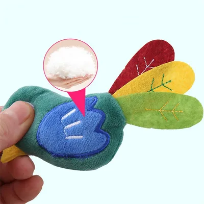 Pawzy Animaux en peluche avec menthe pour chats