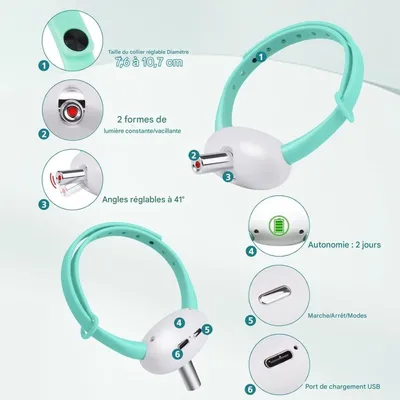 ZooVenture Collier jouet pour chats