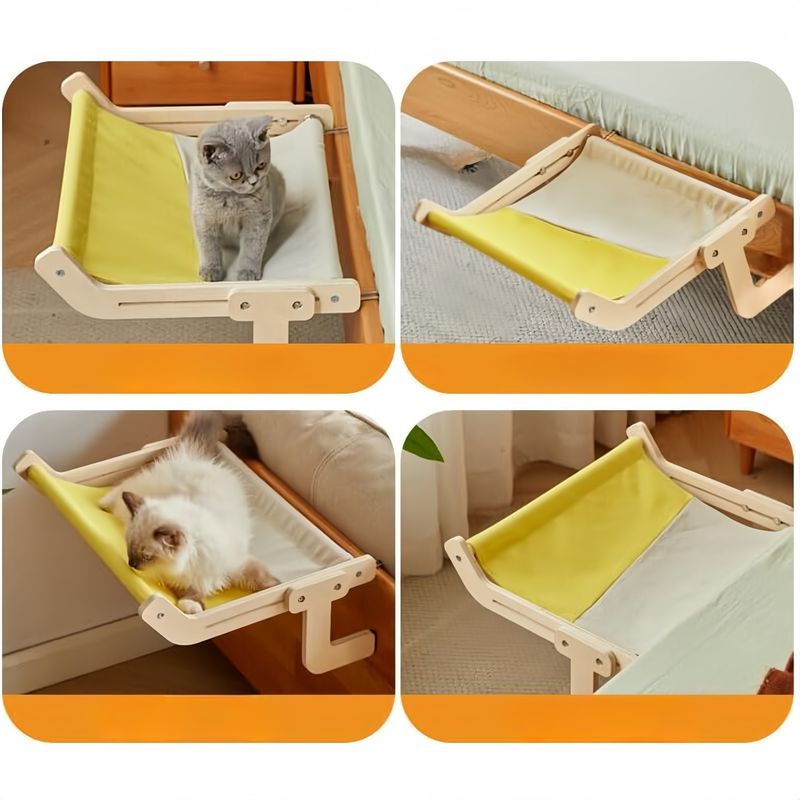 Pawzy Pawzy Hamac radiateur pour chat - Support 10 kg, montage facile