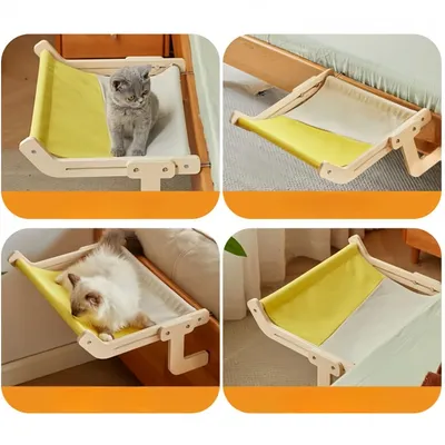 Pawzy Hamac radiateur pour chat - Support 10 kg, montage facile