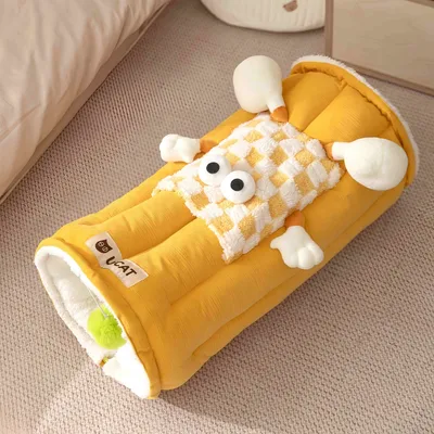 FurryFusion Tunnel pour chat Maison pour chat