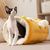 FurryFusion Tunnel pour chat Maison pour chat