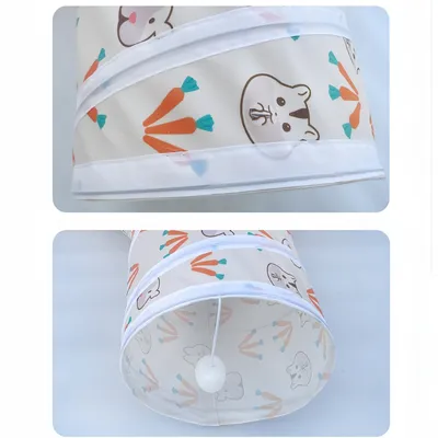 FurryFusion Tunnel pour chat à trois canaux