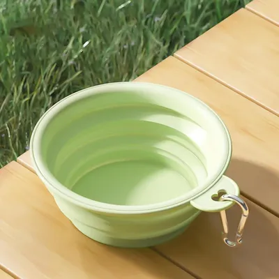 Pawzy Gamelle de voyage pliable pour chats et chiens