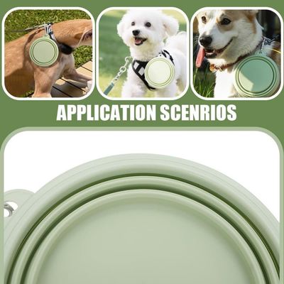 Pawzy Gamelle de voyage pliable pour chats et chiens