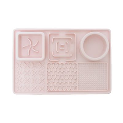 Pawzy apis à lécher antidérapant - Alimentation lente chien (rose)