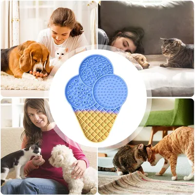 Pawzy Bol repas lent silicone - Pour chiens et chats
