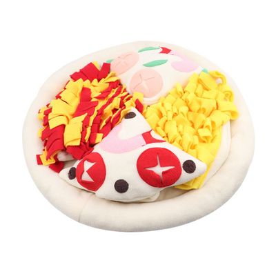 Pawzy Tapis fouille pizza pour chien - Alimentation lente antidérapant