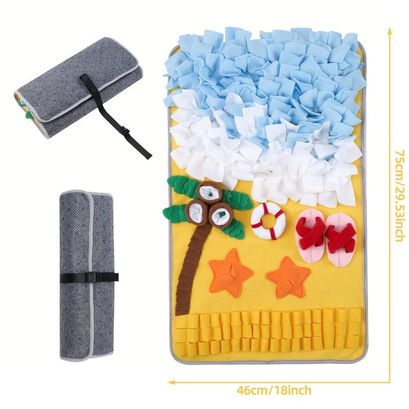 Pawzy Tapis de fouille pour chien - Stimulation mentale & olfactive