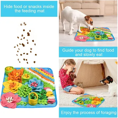 UAMLY Tapis à renifler pour Chien, Tapis de Fouille Alimentation Lente