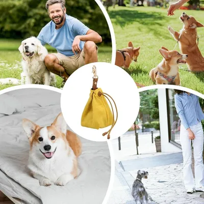 Zoomtopia Sac de rangement pour friandises canines