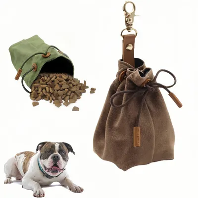 Pawzy Bolsa portátil para golosinas de perro