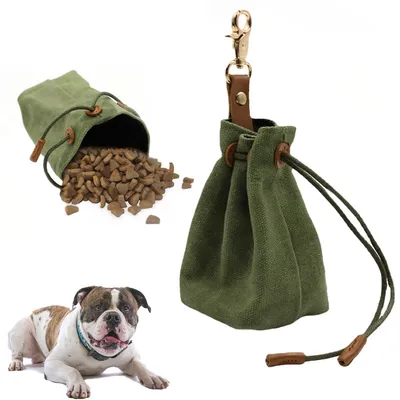 Pawzy Bolsa portátil para golosinas de perro