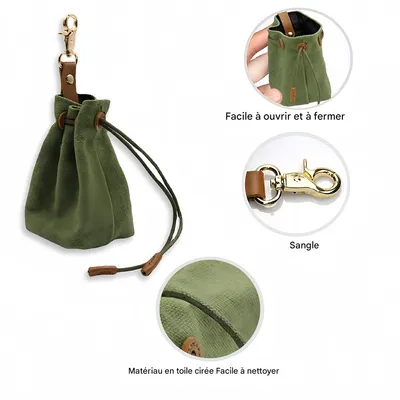Pawzy Sac à friandises portatif pour chien