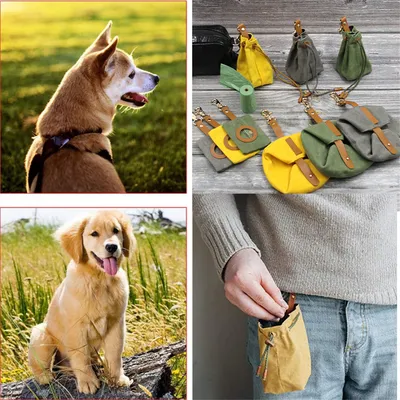 Pawzy Bolsa portátil para golosinas de perro