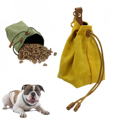 Pawzy Bolsa portátil para golosinas de perro