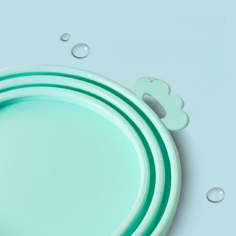 Zoomtopia Couverture de silicone pour nourriture d'animaux de compagnie