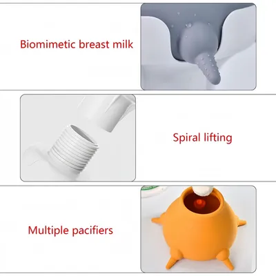 Pawzy Dispensador de leche para cachorros/gatos - Recién nacido