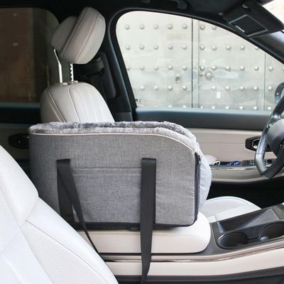 Zoomtopia Siège de voiture pour chien dans console centrale