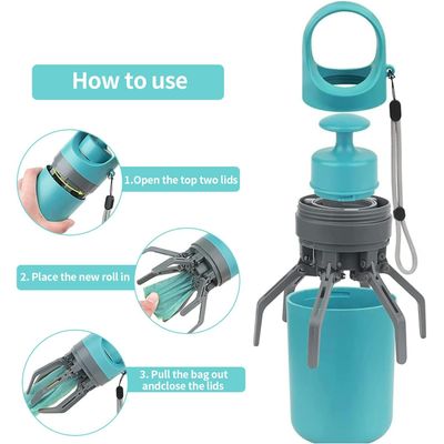 UAMLY No Touch Poop Scooper Portable pour Chiens