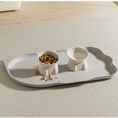 Pawzy Tapis mangeoire chien - Facile à nettoyer