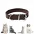Pawzy Colliers adaptés aux petits chiens et aux chats Brun foncé Pawzy Colliers adaptés aux petits chiens et aux chats Brun foncé