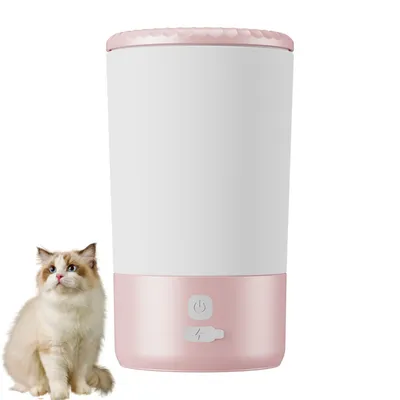 Pawzy Bocal à laver les pattes électronique pour animaux de compagnie