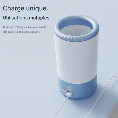 Pawzy Bocal à laver les pattes électronique pour animaux de compagnie
