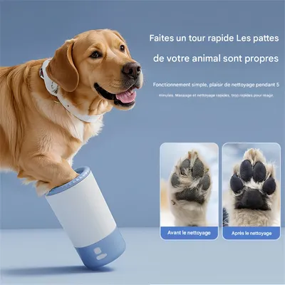 Pawzy Bocal à laver les pattes électronique pour animaux de compagnie Pawzy Bocal à laver les pattes électronique pour animaux de compagnie